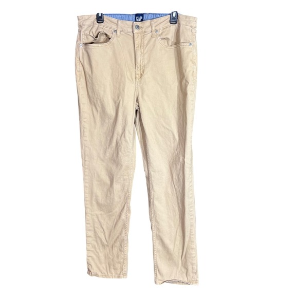 GAP Vintage Khaki Straight Leg Chino Pants Mens Size 36x30 Stretch Y2K Preppy - Picture 2 of 13